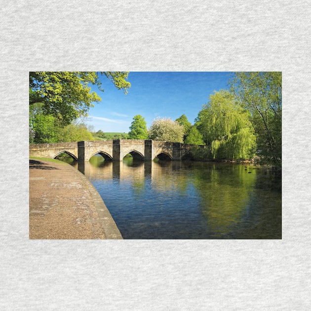 Bakewell Bridge and River Wye by galpinimages